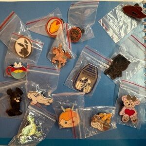 Collection of Disney Pins-Lot of 14